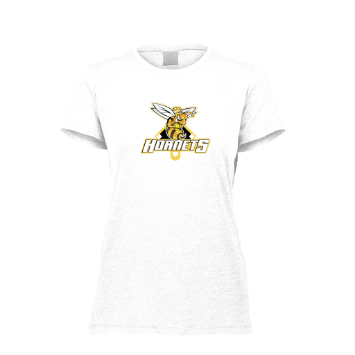 [FTSCUBWH-FAXS-LOGO2] Decker Women's Tri-Blend T-Shirt - Short Sleeve (Female Adult XS, White, Logo 2)