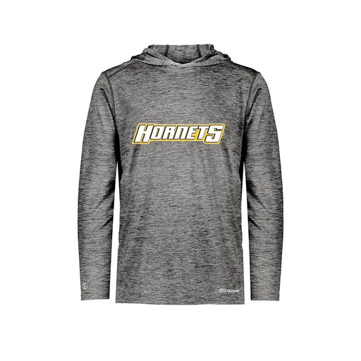 [FOLHCGBK-YS-LOGO1] Decker Youth Charge Hoodie (Youth S, Black, Logo 1)