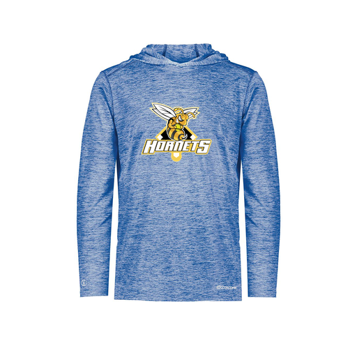 [FOLHCGRY-YS-LOGO2] Decker Youth Charge Hoodie (Youth S, Royal, Logo 2)